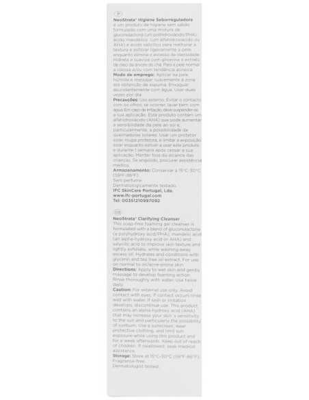 Neostrata Clarify Limpiador Sebonormalizante Mandélico 200Ml