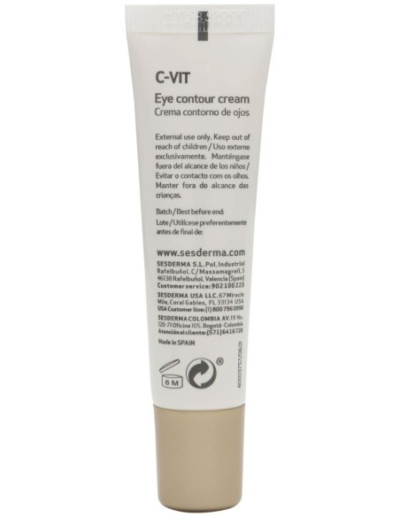 Sesderma C-Vit Crema Contorno De Ojos 15Ml