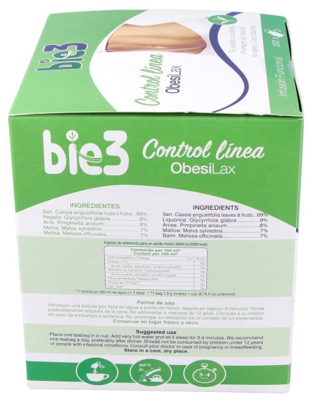 Bie3 Obesity Control Linea Infusion 100Sbrs