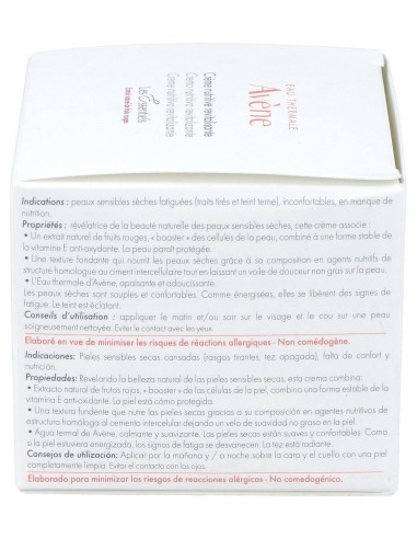 Avène Crema Nutritiva Compensadora, 50 Ml