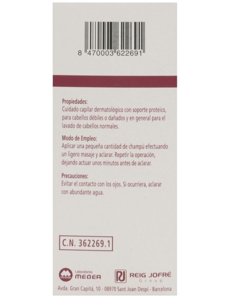 Dermo Cutil Proteina Champu 200 Ml.