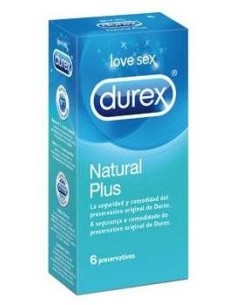 Durex Easy On Natural Plus 6 Unid