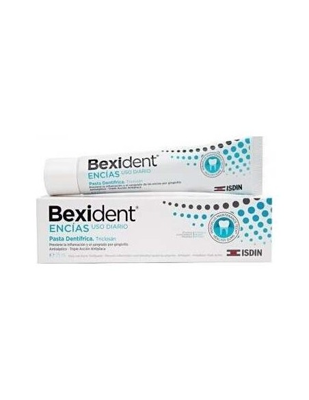 Isdin Bexident Encías Uso Diario Pasta Dental Triclosán, 75 Ml