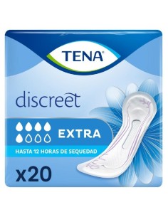 Absorbente Incontinencia Orina Ligera Tena Lady Extra, 20 Uds