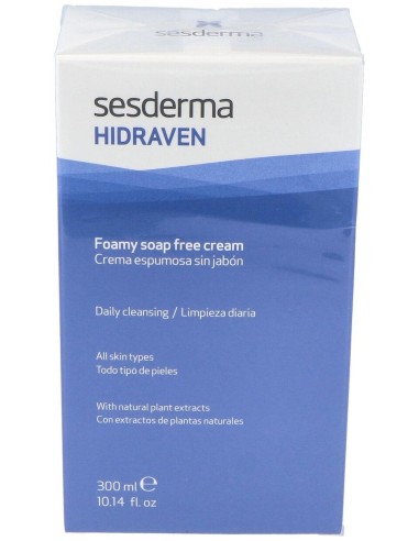 Sesderma Hidraven Crema Espumosa Sin Jabón, 300 Ml