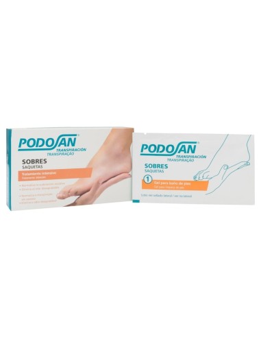 Podosan Gd Sobres Gel De Baño + Sobres Polvo, 6 Sobres