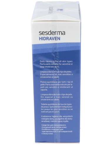 Sesderma Hidraven Crema Espumosa Sin Jabón, 300 Ml