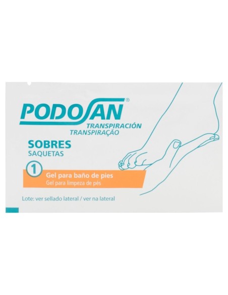 Podosan Gd Sobres Gel De Baño + Sobres Polvo, 6 Sobres