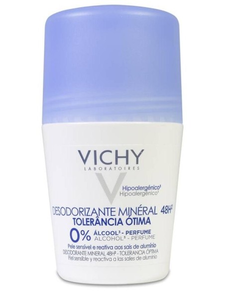 Vichy Desodorante Mineral Tolerancia Óptima 48H Roll-On 50Ml