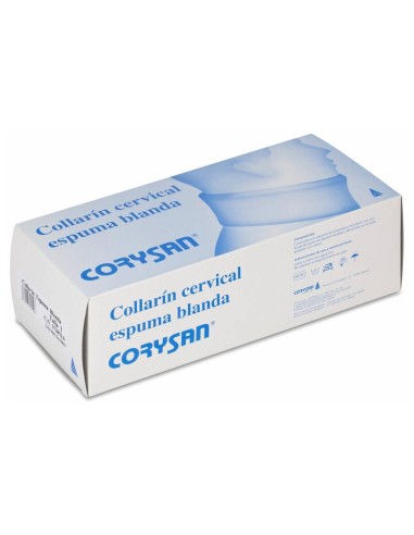 Corysan Collarín Cervical Espuma Blanda, 1 Ud