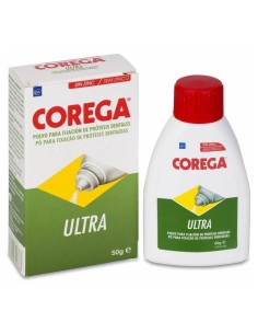 Corega Ultra Adhesivo Prótesis Dental Polvo, 50 G 2