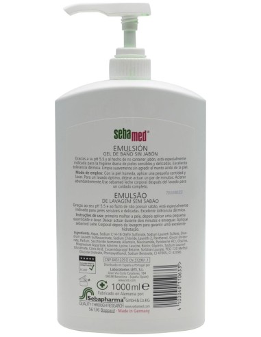 Sebamed Abrazos De Bienestar Emulsión 1L + Gel Ducha Loto 250Ml