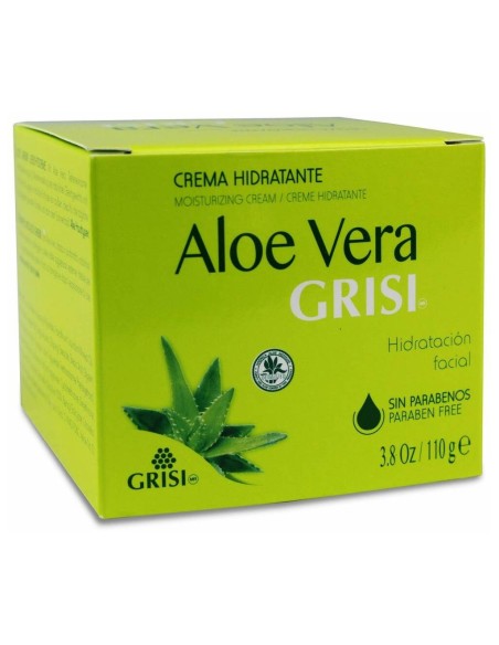 Crema Hidratante Aloe Vera Tarro 110Ml. Aloe Grisi