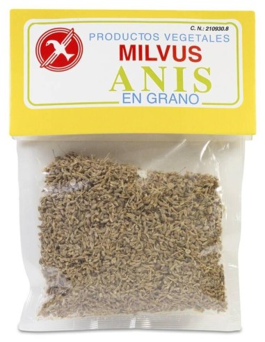 Milvus Anis Verde Tisana 42 Gramos
