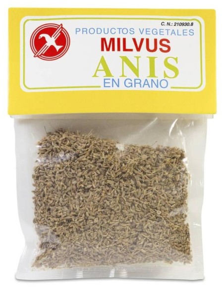 Milvus Anis Verde Tisana 42 Gramos