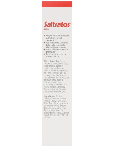 Saltratos Pies Cansados Sales Polvo 200Gr