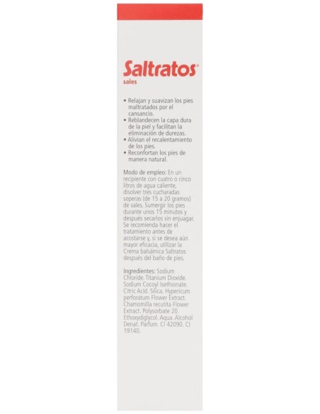 Saltratos Pies Cansados Sales Polvo 200Gr