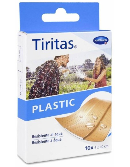 Tiritas Plastic Recortables 10Cm X 6Cm, 10 Uds