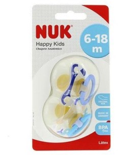 Chupete Nukete Dia Latex Surtido T 1 2 U