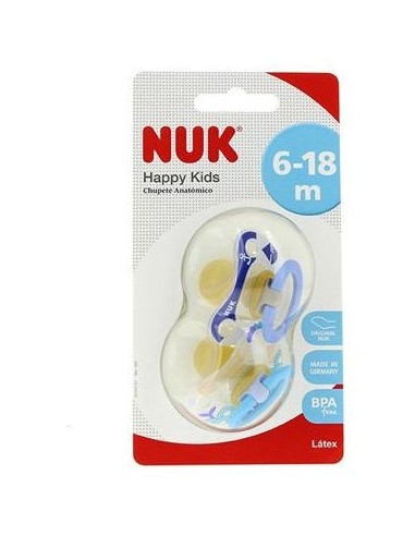 Chupete Nukete Dia Latex Surtido T 1 2 U