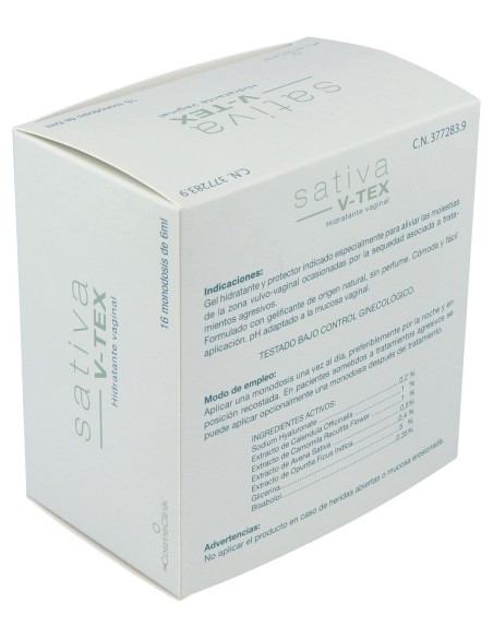 Cosmeclinik Sativa V-Tex 6Ml X 16 Monodosis