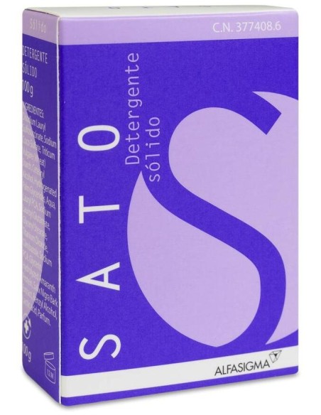 Sato Detergente Sólido, 100 Ml