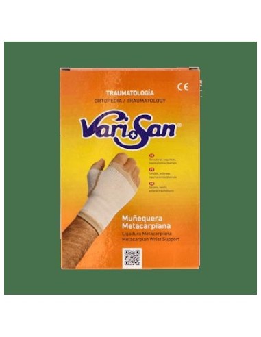 Varisan Muñequera Metacarpiana Talla 2, 1 Ud