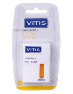 Vitis Seda Dental Con Cera 50 M, 1 Ud
