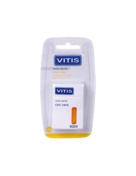 Vitis Seda Dental Con Cera 50 M, 1 Ud