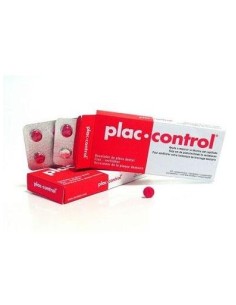 Plac Control Comprimidos Revelador Placa Dental, 20 Comprimidos