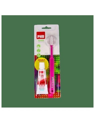 Phb Classic Suave Cepillo + Pasta Total De Regalo, 1 Ud