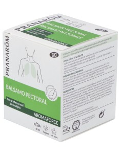 Pranarôm Aromaforce Bálsamo Pectoral Bio 80Ml 2