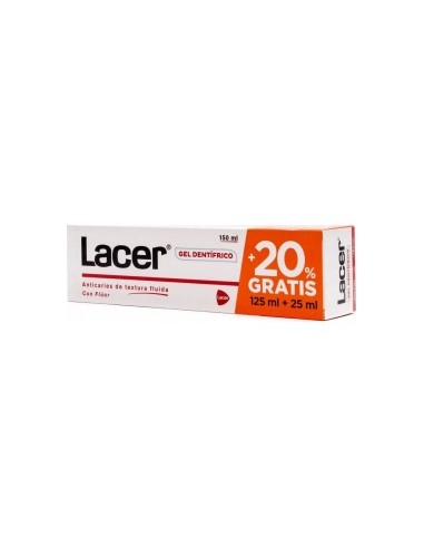 Lacer Pasta Dentífrica Con Flúor, 125 Ml