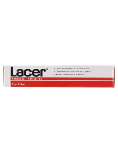 Lacer Pasta Dentífrica Con Flúor, 125 Ml