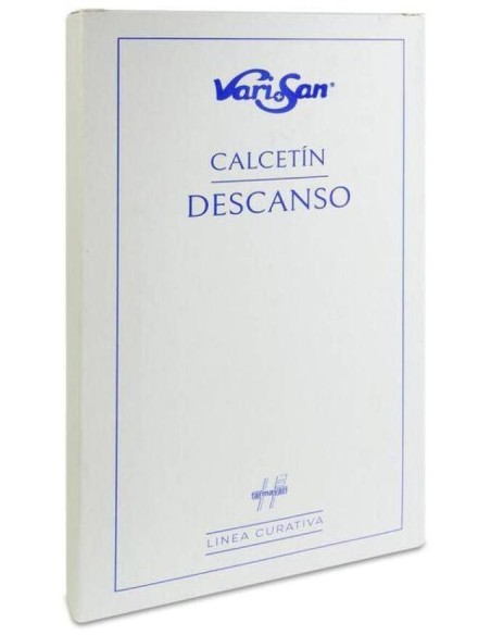 Varisan Calcetín Compresión Normal Negro Talla 2, 1 Ud