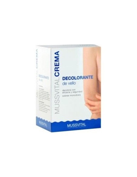 Mussvital Decolorante Vello 5 Sobres