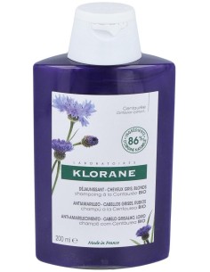 Klorane Champú Reflejos Plateados A La Centaurea, 200 Ml