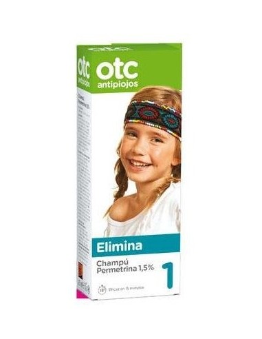 Otc Antipiojos Elimina Champú Permetrina 1,5%, 125 Ml