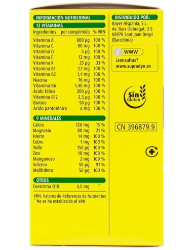 Supradyn Energy Multivitamínico 90Comp