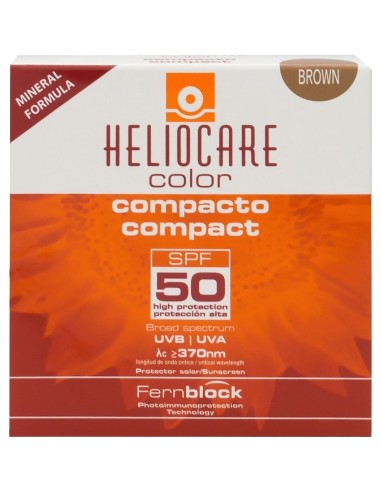 Heliocare Compacto Coloreado Spf 50 Brown, 10 G