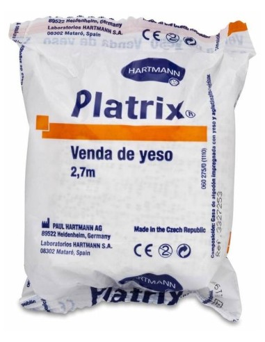 Hartmann Platrix Venda De Yeso 2,7 M X 5 Cm, 1 Ud