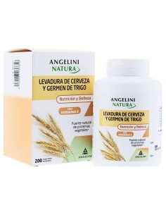 Angelini Levadura De Cerveza Y Germen Trigo, 200 Comprimidos