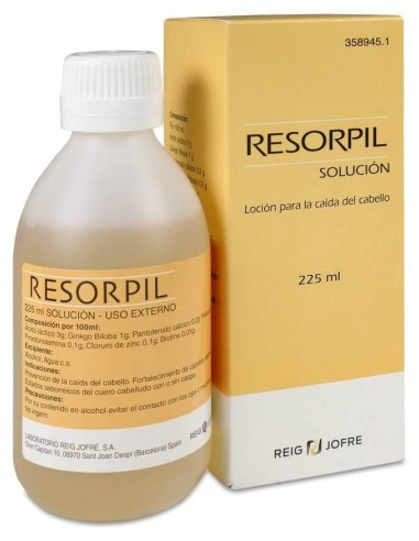 Resorpil Solución Capilar 225Ml