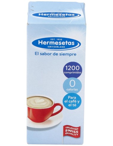 Hermesetas Original Sacarina, 1200 Comprimidos