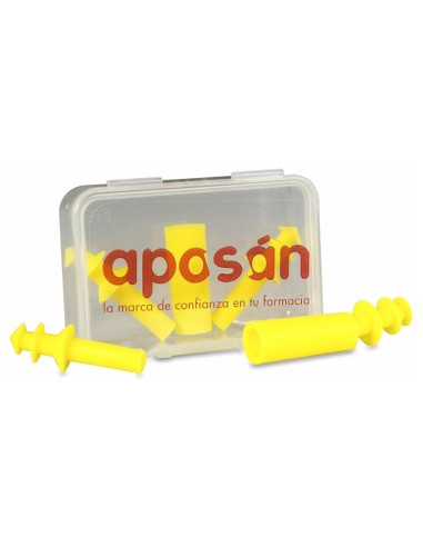 Aposán Tapones Silicona Inyectada Niños, 2 Uds