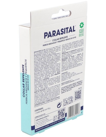 Parasital Collar Antiparasitario Perros Peq/Med