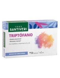 Santiveri Triptófano + Vitamina B1 B3 Y B6 30Caps