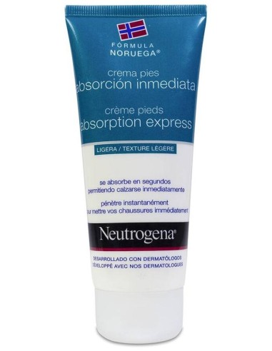Neutrogena® Crema De Pies Absorcion Inmediata 100Ml
