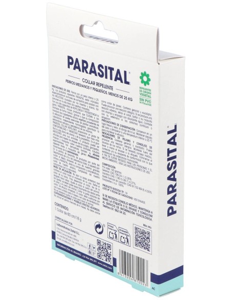 Parasital Collar Antiparasitario Perros Peq/Med