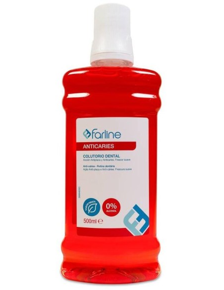 Farline Colutorio Anticaries Sin Alcohol, 500 Ml